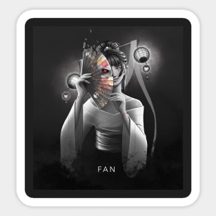 Fan //Wall art Sticker